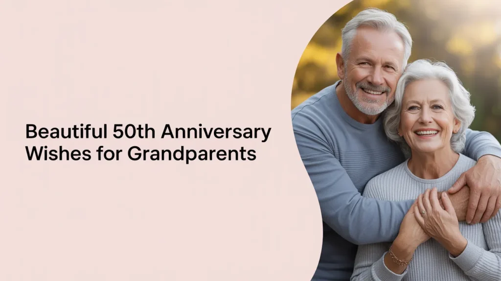 Beautiful 50th Anniversary Wishes for Grandparents