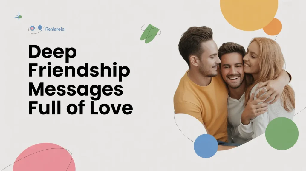 Deep Friendship Messages Full of Love