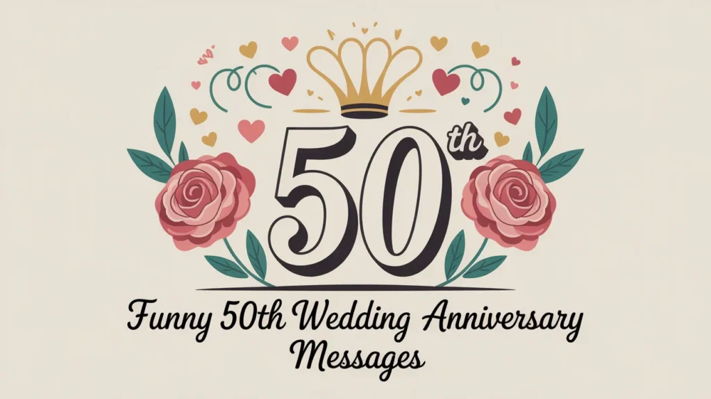 Funny 50th Wedding Anniversary Messages