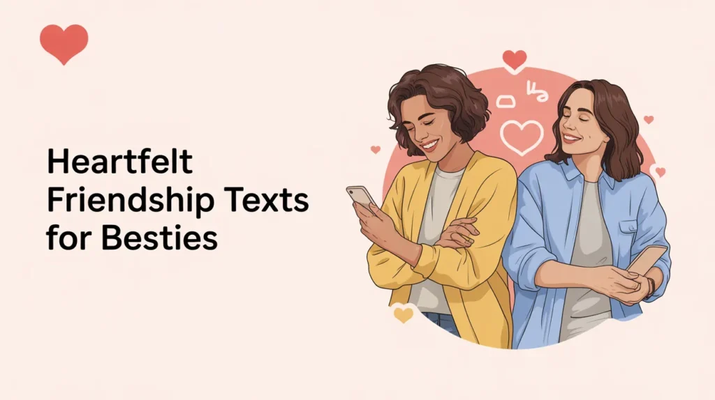 Heartfelt Friendship Texts for Besties