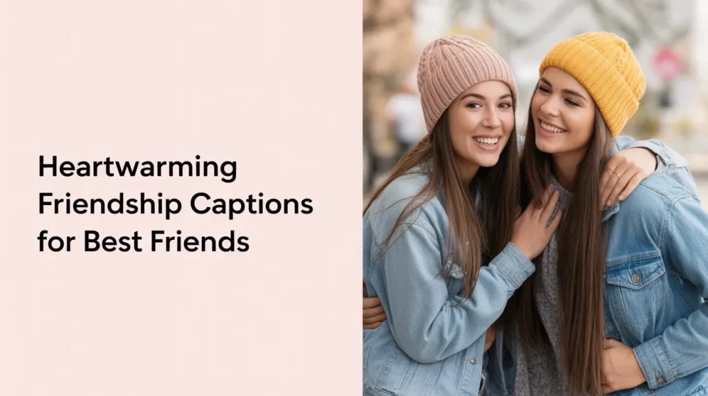 Heartwarming Friendship Captions for Best Friends