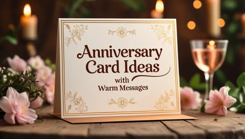 Anniversary Card Ideas with Warm Messages