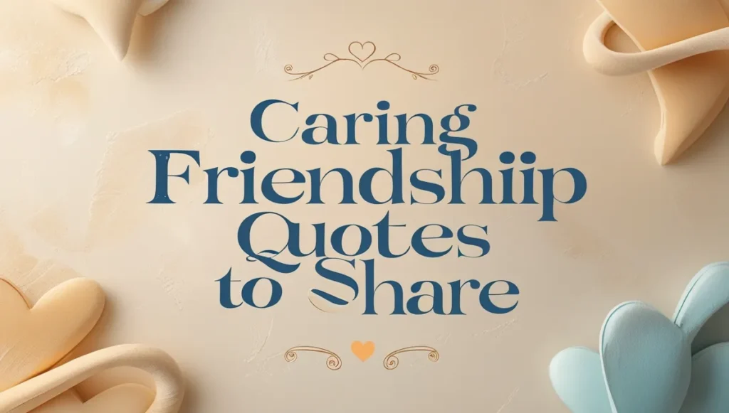 Caring Friendship Quotes to Share