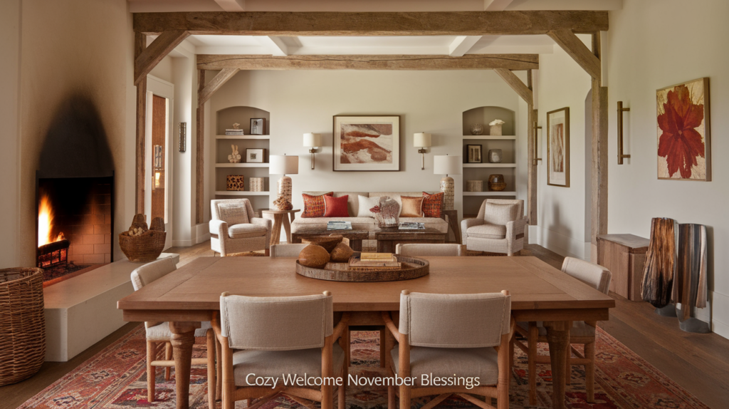 Cozy Welcome November Blessings