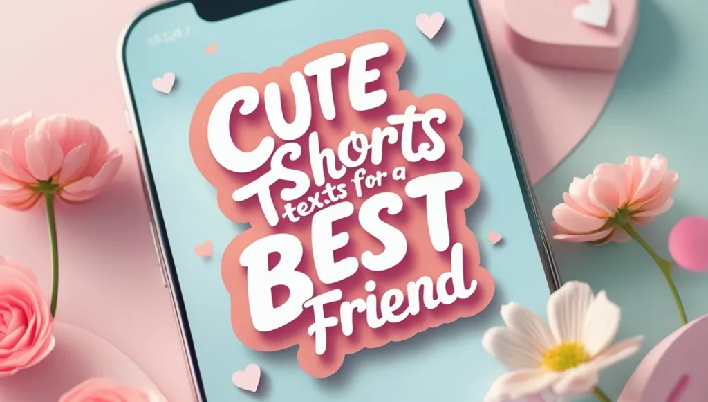 Cute Short Texts for Best Friend