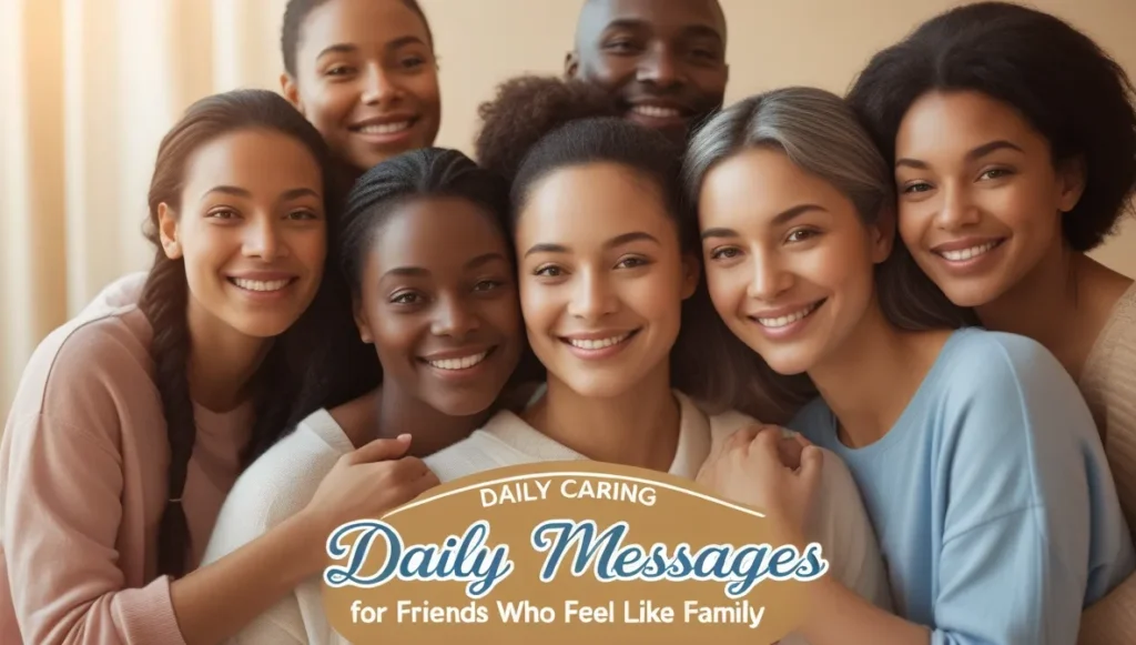 Daily Caring Messages for Friends Who Feel Like Family