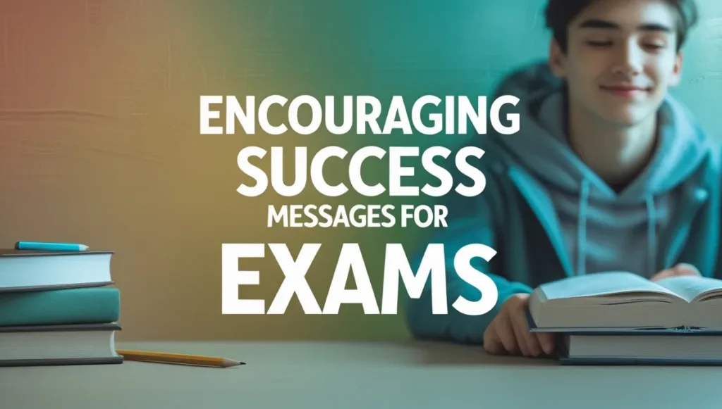 Encouraging Success Messages for Exams