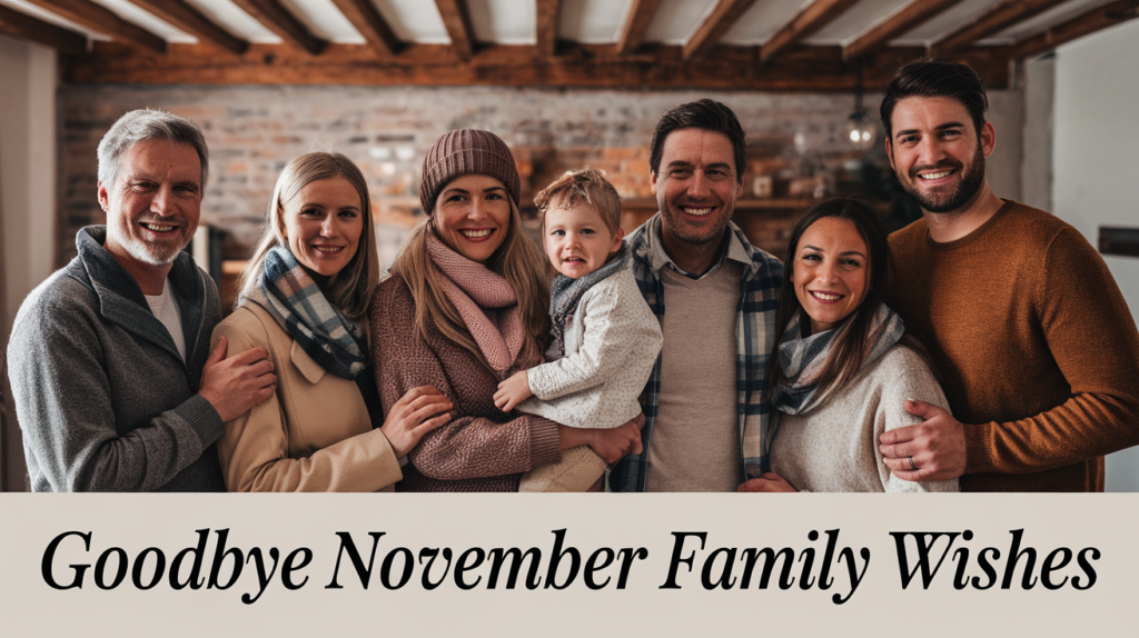 Goodbye November Family Wishes