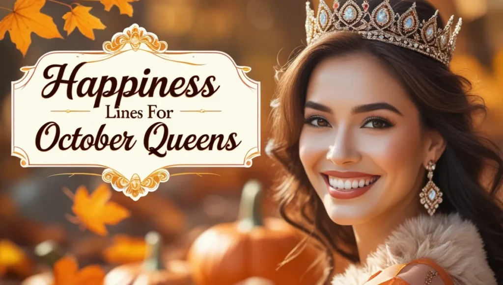 Happiness Lines for October Queens