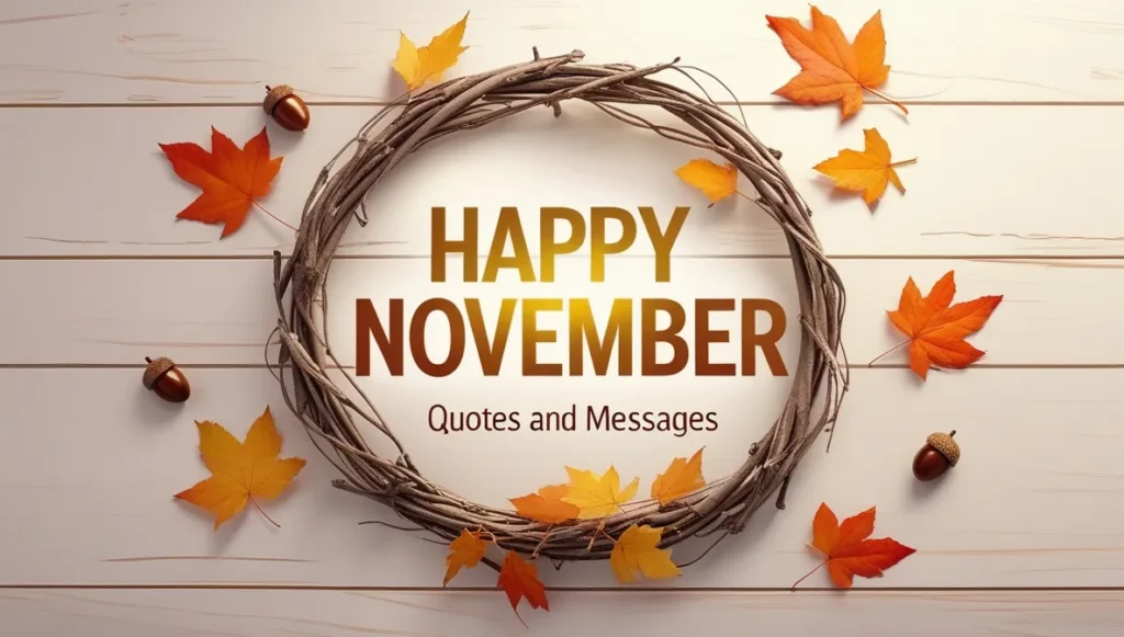Happy November Quotes and Messages