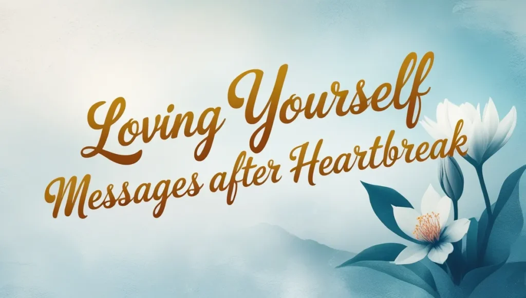 Loving Yourself Messages After Heartbreak