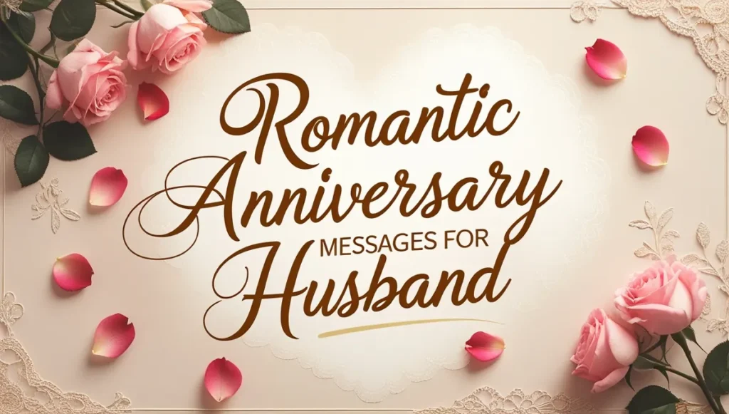 Romantic Anniversary Messages for Husband