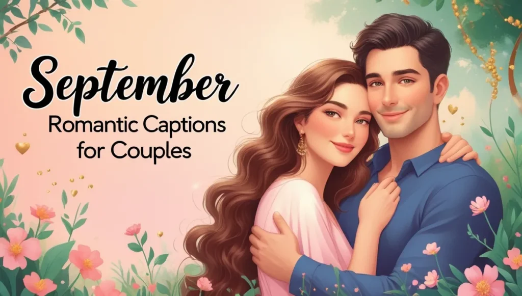 September Romantic Captions for Couples