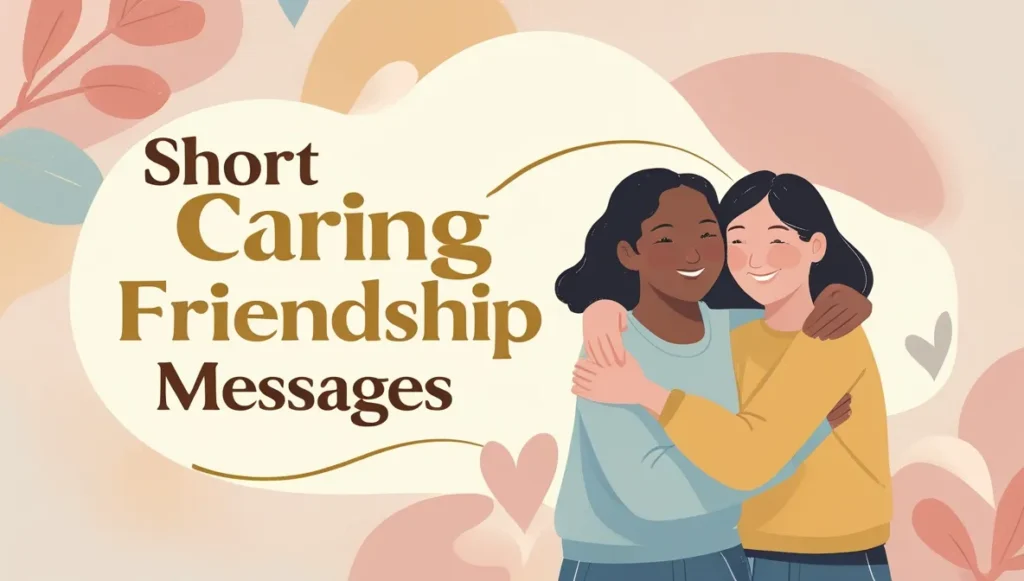 Short Caring Friendship Messages