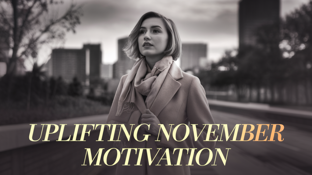 Uplifting November Motivation