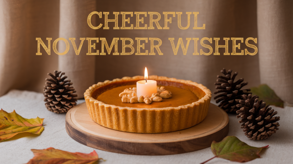 Cheerful November Wishes