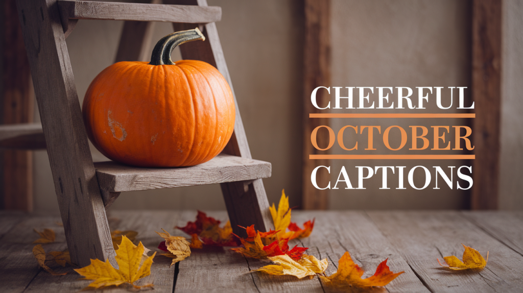Cheerful October Captions