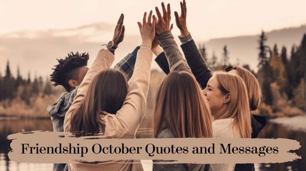 Friendship October Quotes and Messages