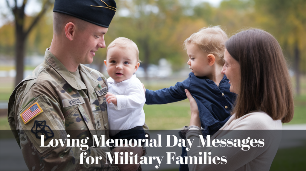 Loving Memorial Day Messages for Military Families