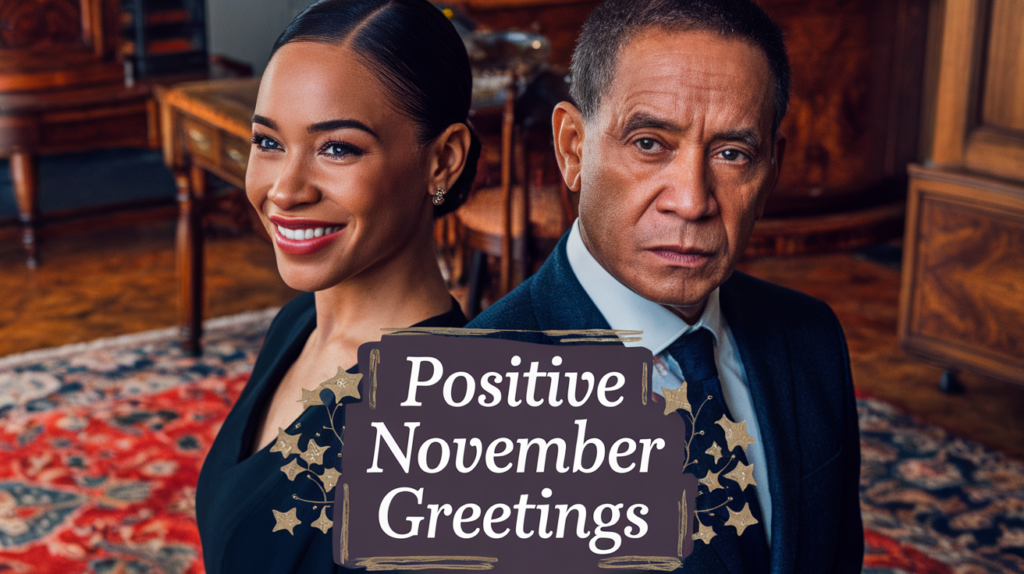 Positive November Greetings