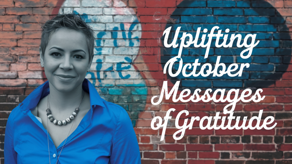 Uplifting October Messages of Gratitude