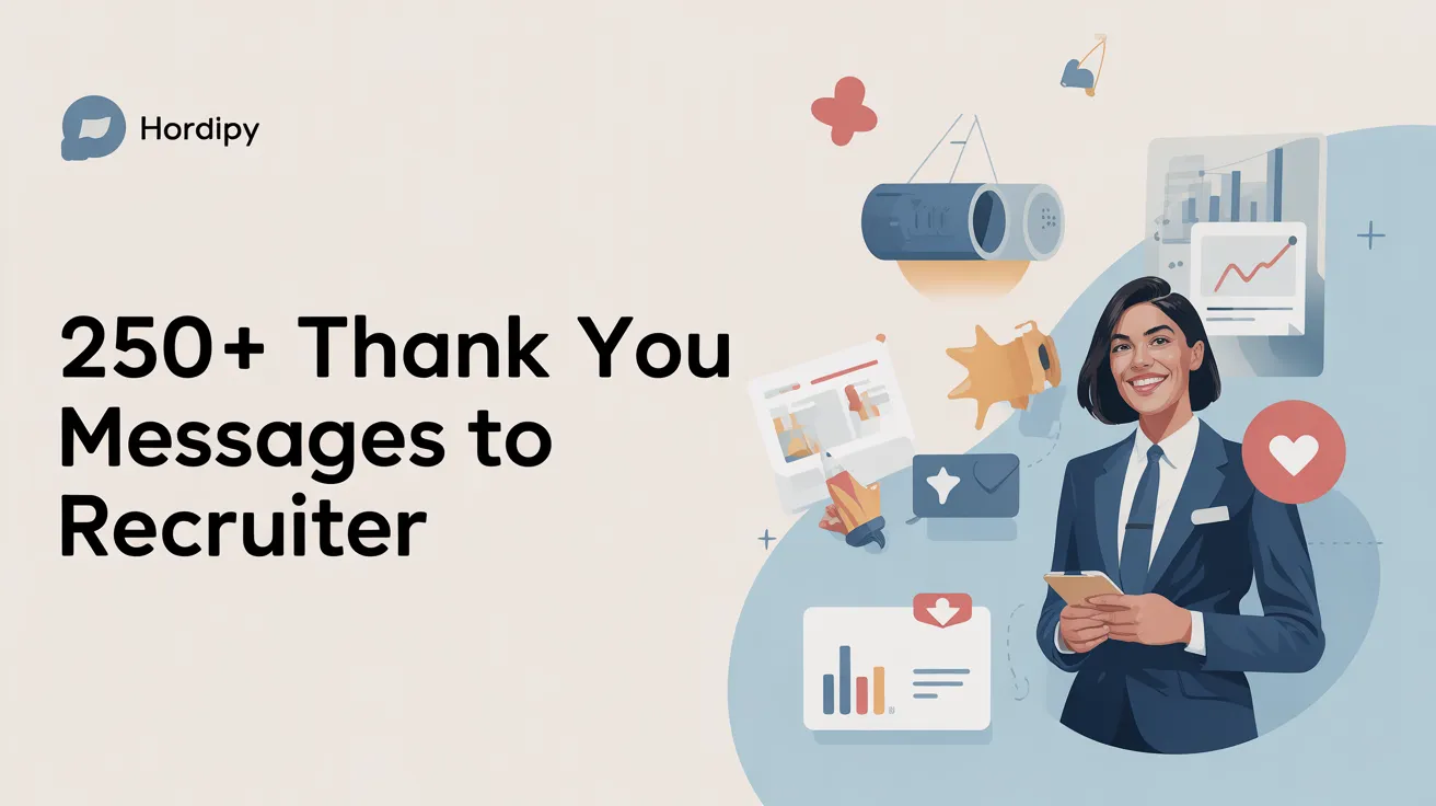 Best 250+ Thank You Messages to Recruiter