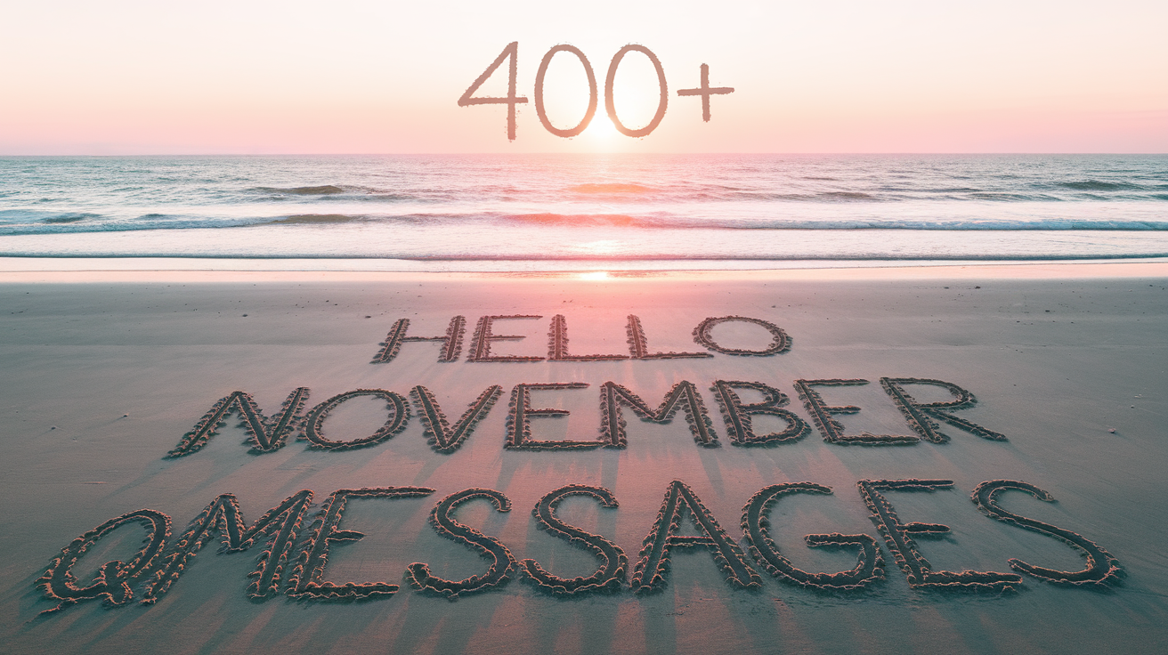400+ Hello November Quotes and Messages