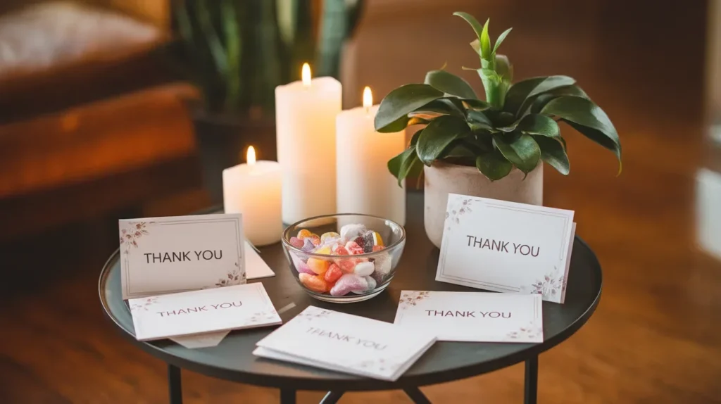 Thank You Notes After a Memorable Event
