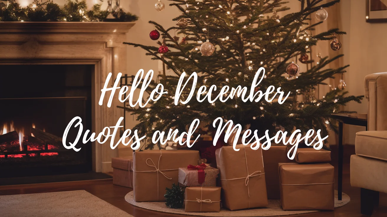 Hello December Quotes and Messages