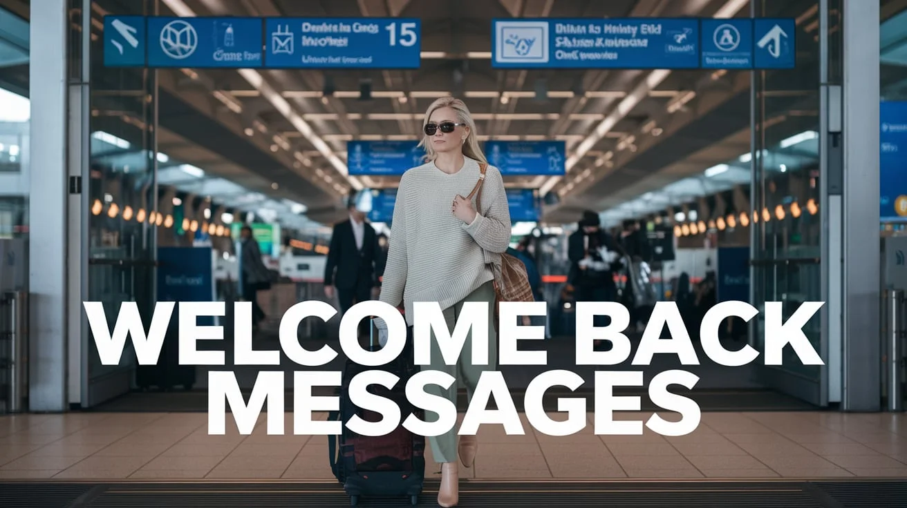 Welcome Back Messages