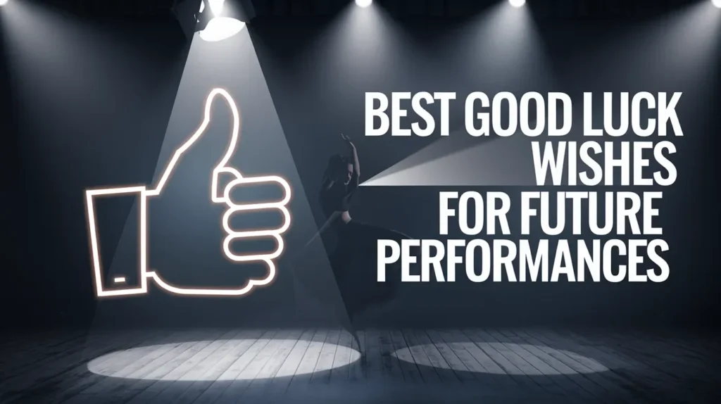 Best Good Luck Wishes for Future Performances