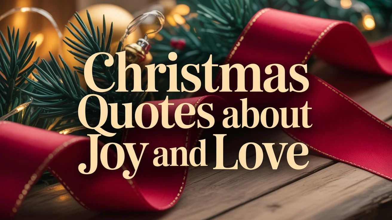 Christmas Quotes About Joy and Love