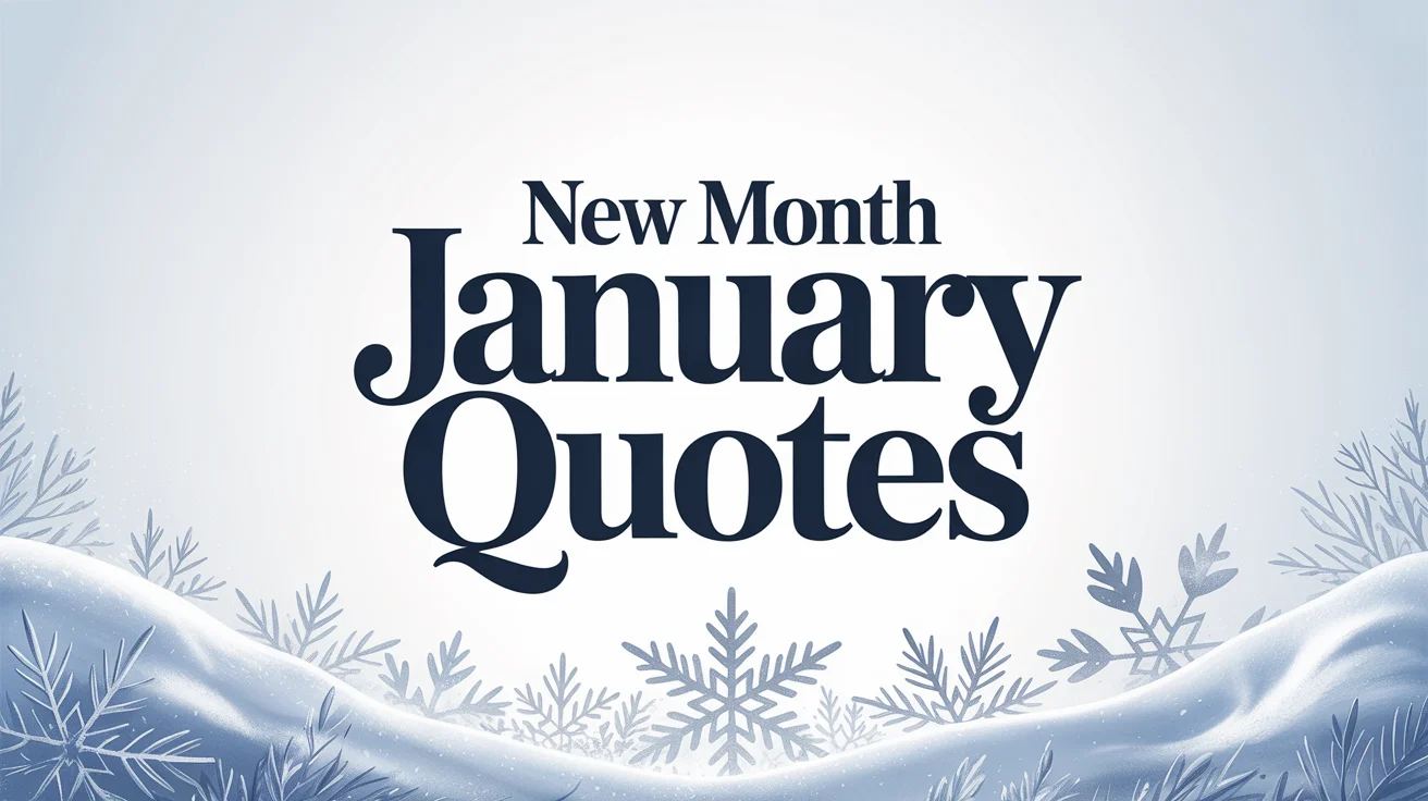 New Month January Quotes