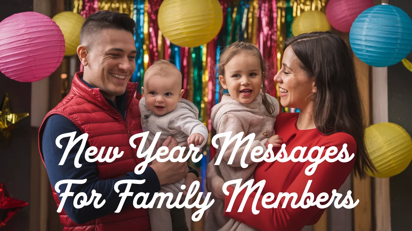 New Year Messages for Family Members