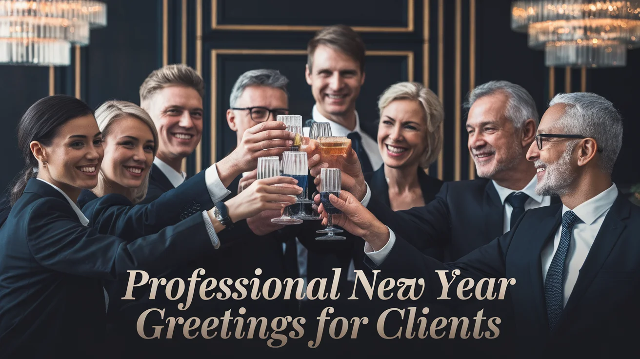 Professional New Year Greetings for Clients