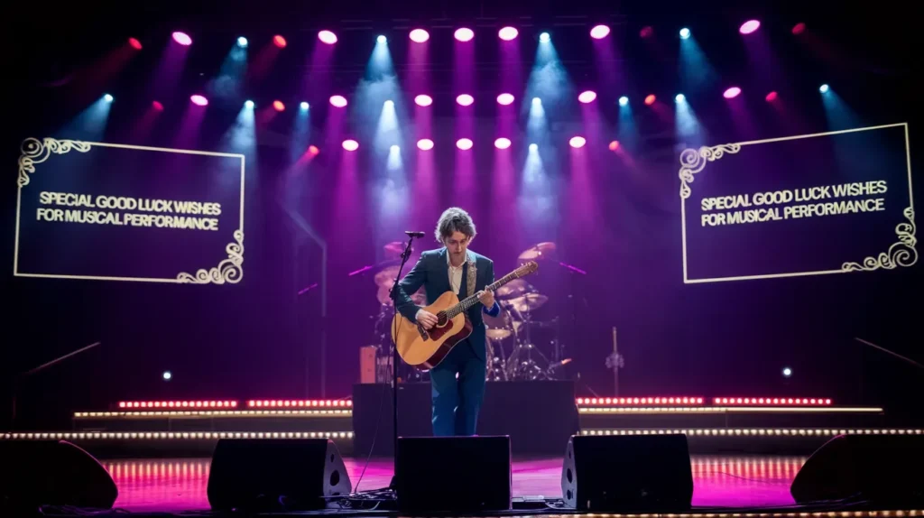 Special Good Luck Wishes for Musical Performance