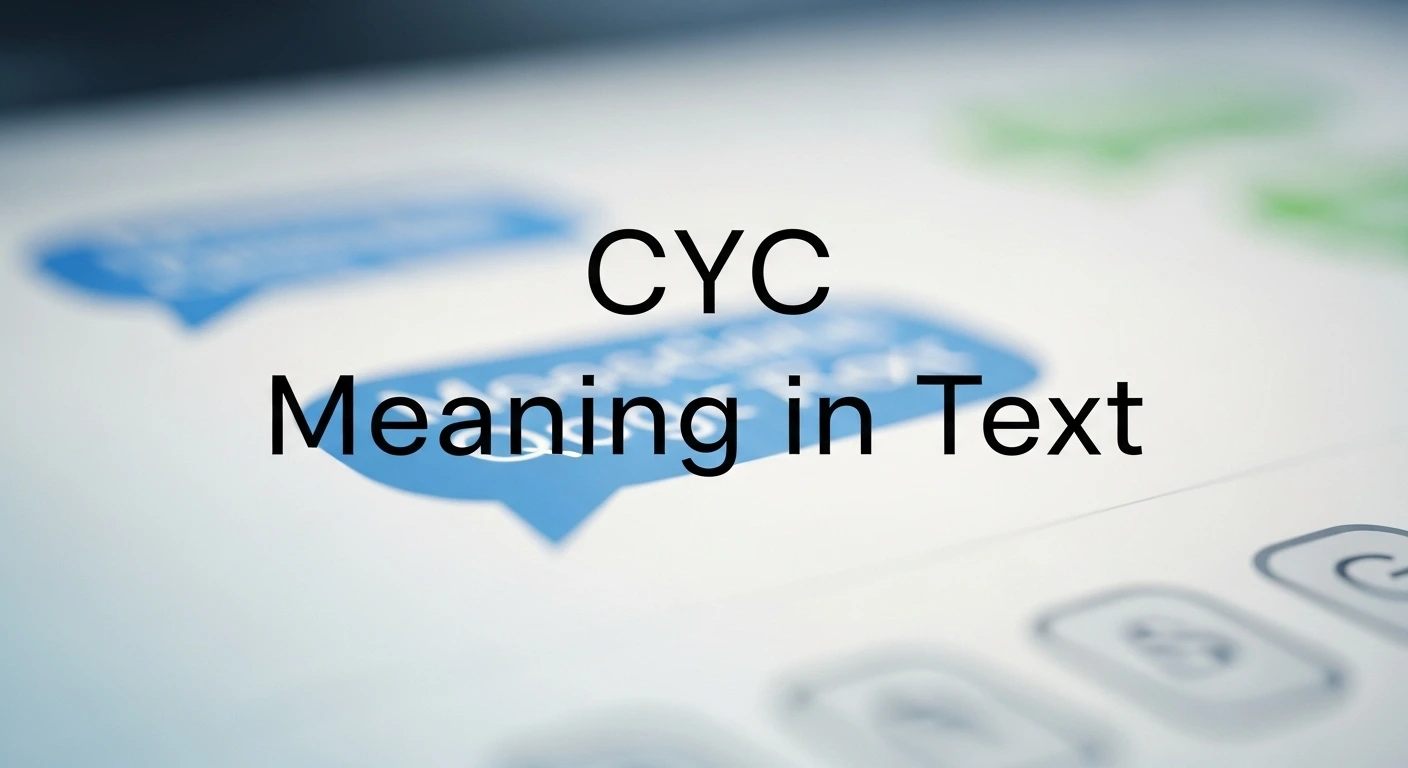 CYC Meaning in Text