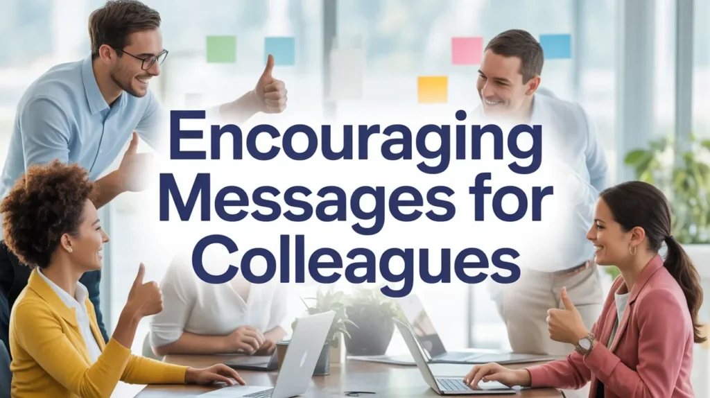 Encouraging Messages for Colleagues