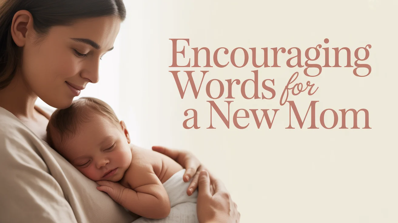 Encouraging Words for a New Mom