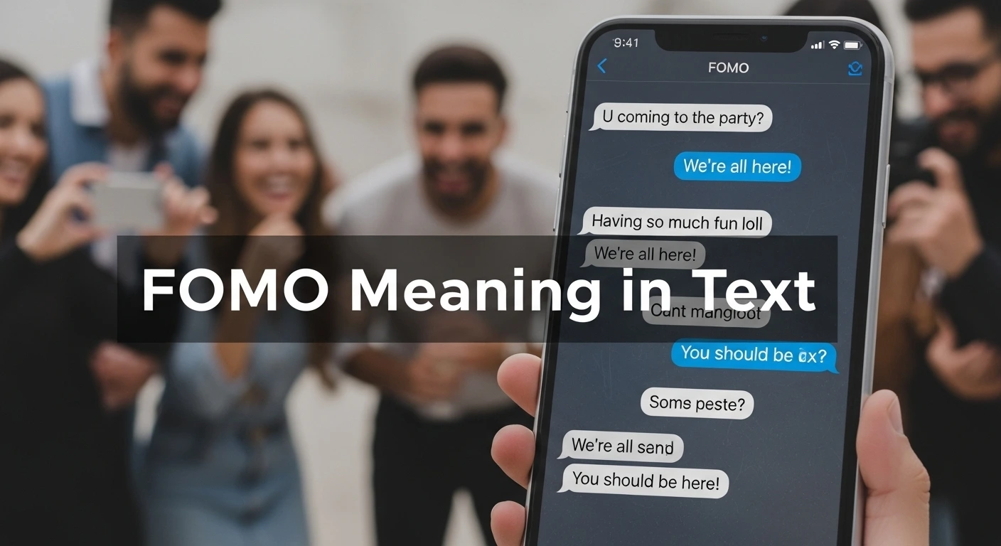 FOMO Meaning in Text