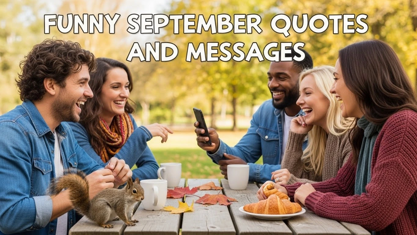 Funny September Quotes and Messages