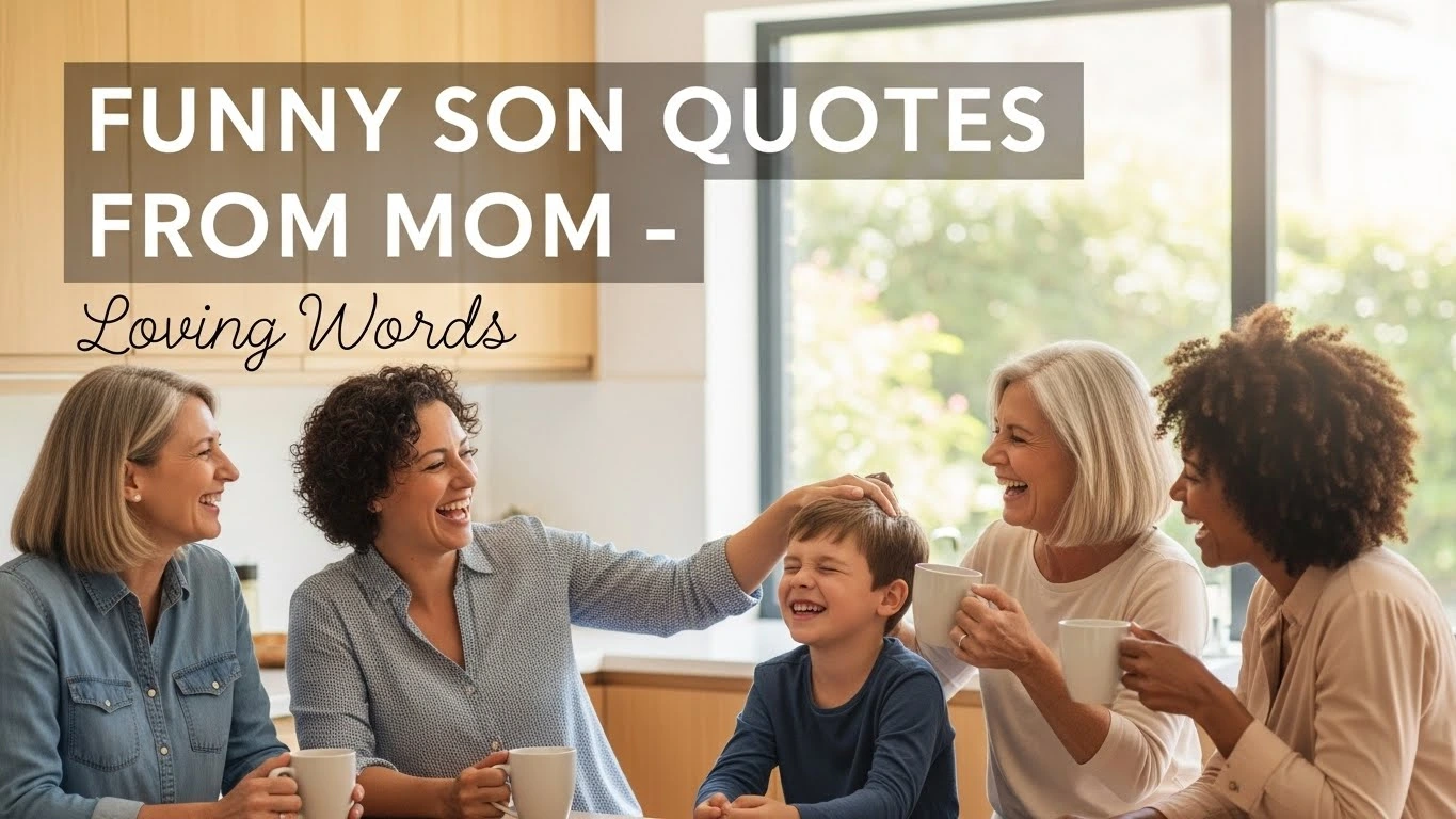 Funny Son Quotes from Mom – Loving Words