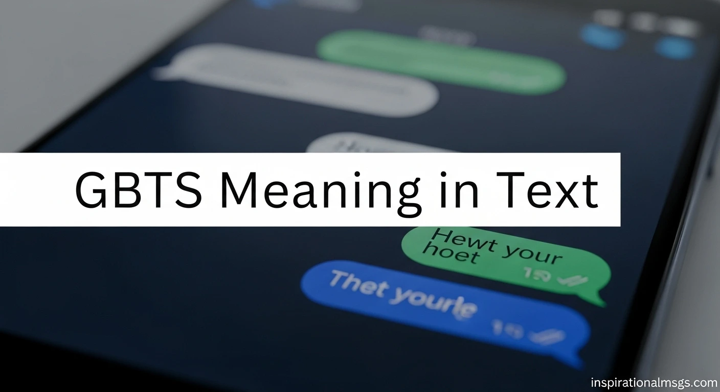 GBTS Meaning in Text