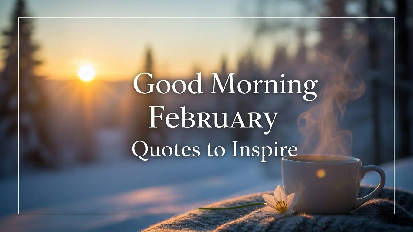 Good Morning February Quotes to Inspire