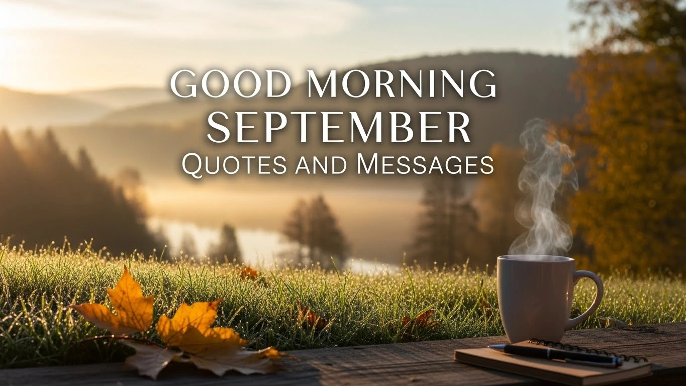 Good Morning September Quotes and Messages