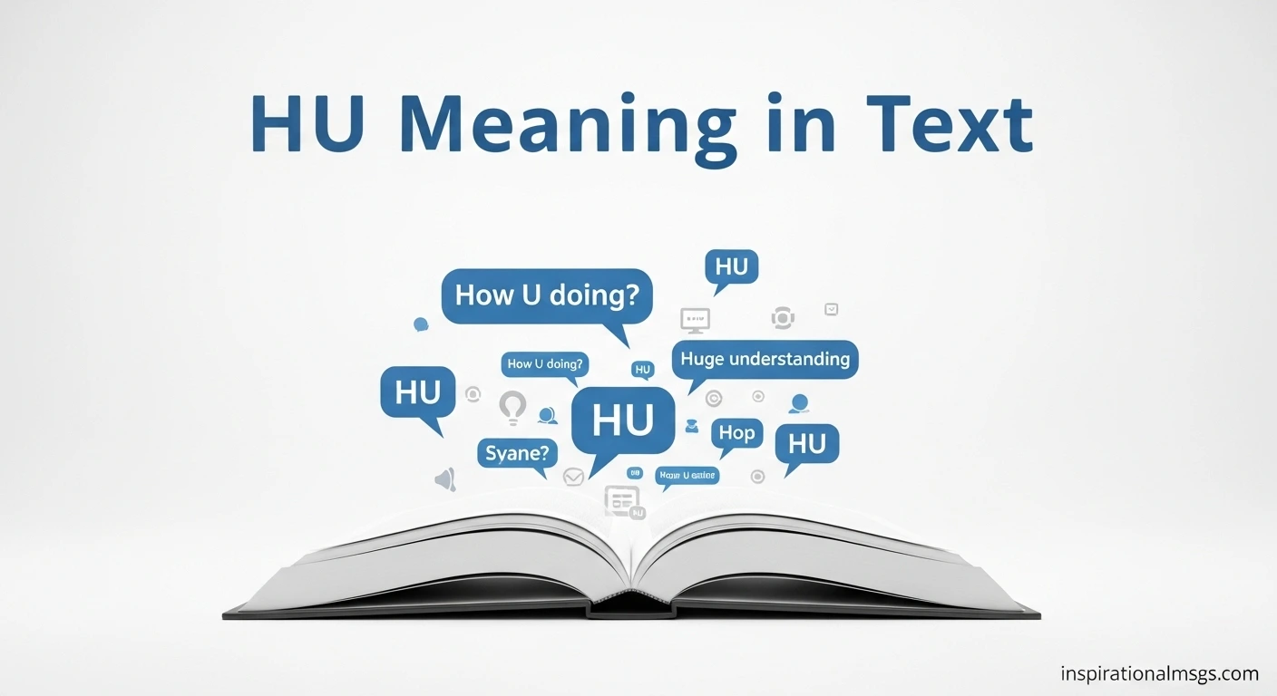 HU Meaning in Text