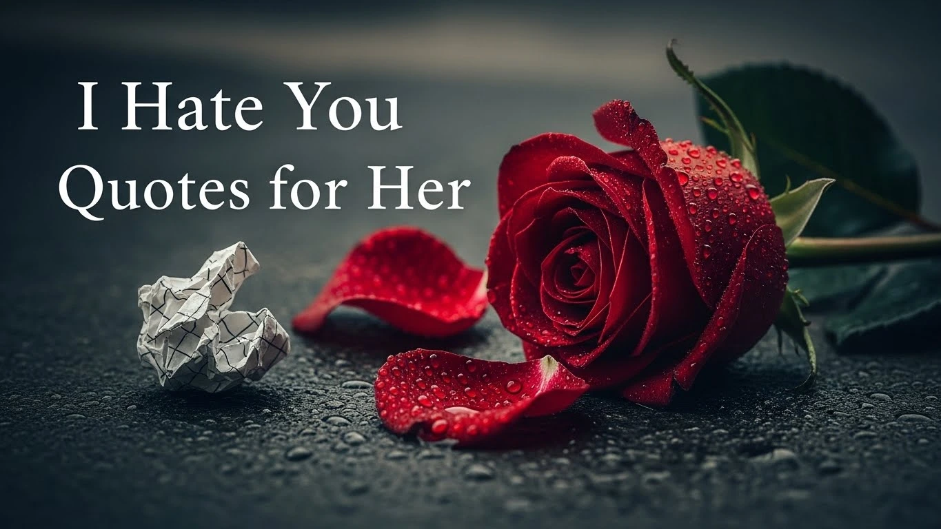 I Hate You Quotes for Her