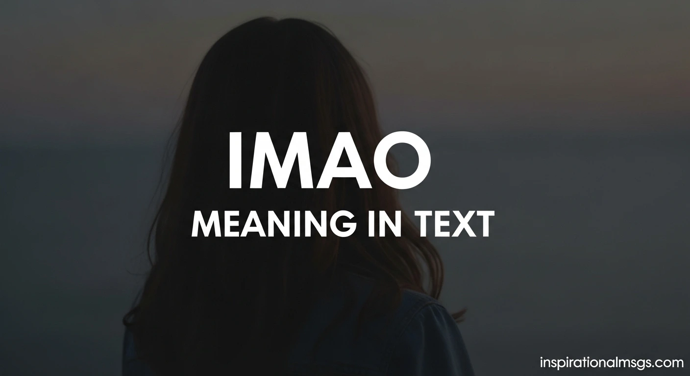 IMAO Meaning in Text
