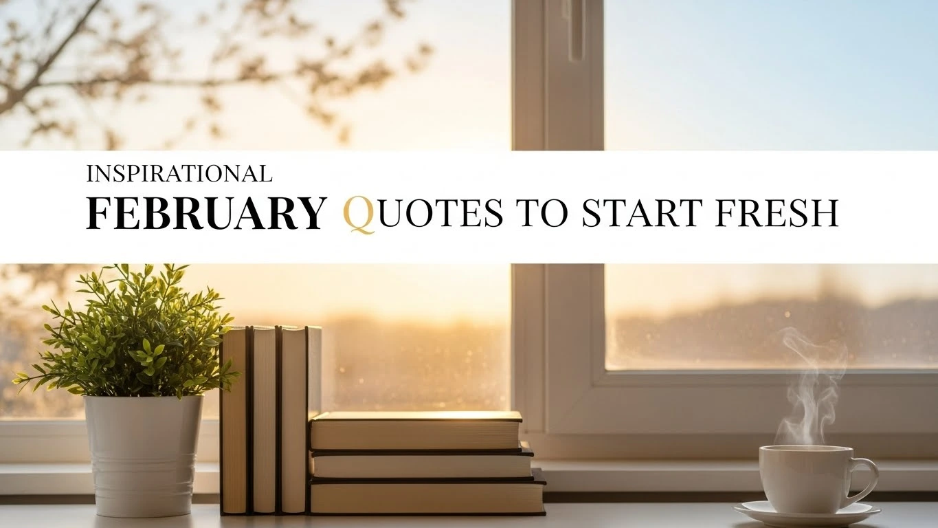 Inspirational February Quotes to Start Fresh