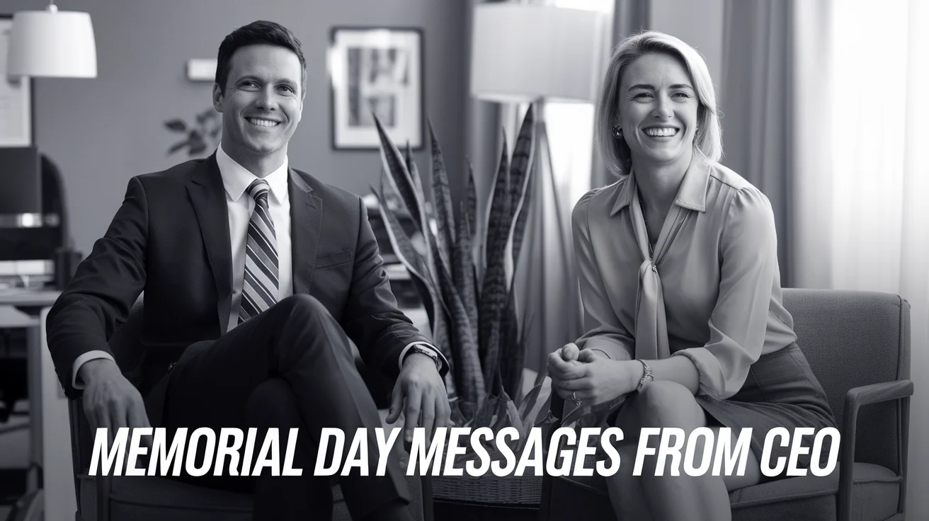 Memorial Day Messages From CEO